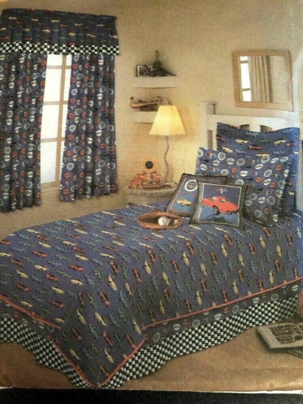 Vintage Sewing Pattern Simplicity 9254 Home Twin Full Bedding Accessories UNCUT